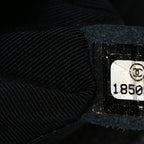 Bullskin Suede Caviar Quilted Medium Boy Flap Black