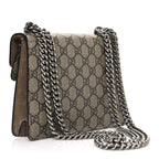 GG Supreme Monogram Mini Dionysus Shoulder Bag Taupe