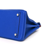 Togo Verso Birkin 25 Bleu Royal Capucine