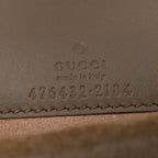 GG Supreme Monogram Super Mini Dionysus Shoulder Bag Taupe