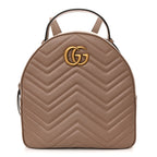 Calfskin Matelasse GG Marmont Backpack Porcelain Rose