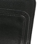 Caviar Quilted Small Double Flap Black