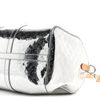 Monogram Mirror Keepall Bandouliere 50 Silver