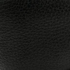 Pebbled Calfskin Small Soho Disco Bag Black