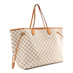 Damier Azur Neo Neverfull GM Rose Ballerine