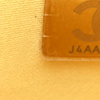 Caviar Quilted Small Chanel 25 Handbag Light Yellow