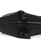 GG Supreme Monogram Calfskin Cabin Trolley Black
