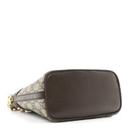 GG Supreme Monogram Web Ophidia Chain Shoulder Bag Brown
