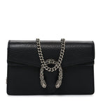 Calfskin Super Mini Dionysus Shoulder Bag Black