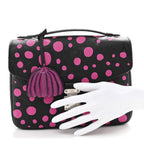 LV x YK Empreinte Monogram Giant Pochette Metis Black Fuchsia