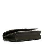 Lambskin Quilted Chanel 19 Wallet On Chain WOC Dark Green