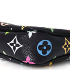 LV X TM Monogram Multicolor Pochette Accessories Black