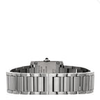 Stainless Steel 21mm Tank Francaise Quartz Watch Silver