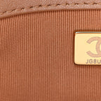 Shiny Lambskin Quilted Medium Chanel 19 Flap Beige