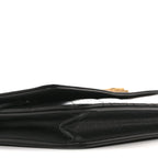 Lambskin Quilted Boy Wallet On Chain WOC Black