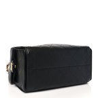 Caviar Quilted Small Chanel 25 Handbag Black