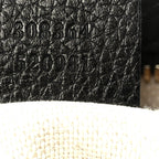 Pebbled Calfskin Small Soho Disco Bag Black