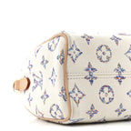 Monogram Jacquard Fabric Speedy Bandouliere 20 Multicolor Beige