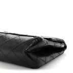 Aged Calfskin Quilted 2.55 Reissue 226 Flap Black