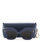Acetate Anagram Cat Eye Sunglasses LW40127I Blue