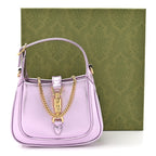 Laminated Nappa Nano Jackie 1961 Hobo Metallic Rosa