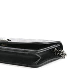Caviar Quilted Boy Wallet On Chain WOC Black