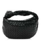 Nappa Intrecciato Teen Jodie Hobo Black