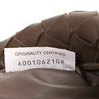 Nappa Intrecciato Mini Jodie Dark Taupe
