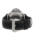 Stainless Steel Calfskin 44mm Luminor 1950 Fu Automatic Watch Black PAM00498
