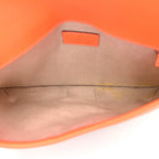 GG Supreme Monogram Web Small Ophidia Belt Bag Beige Ebony Orange Fluo