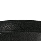 Grained Calfskin Medium N/S Park Tote Black