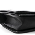 Calfskin Chevron Quilted New Medium Boy Flap Black