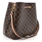 Damier Ebene Neonoe MM Venus Pink