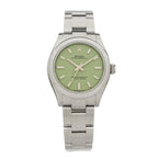 Stainless Steel 31mm Oyster Perpetual Watch Pistachio 277200