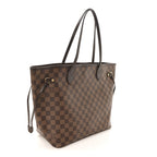 Damier Ebene Neo Neverfull MM Rose Ballerine