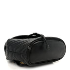 Calfskin Matelasse GG Marmont Flap Backpack Black