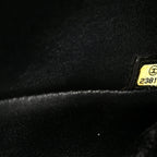 Sheepskin Chevron Quilted 2.55 Reissue 225 Double Flap So Black