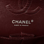 Lambskin Quilted Small Double Flap Black