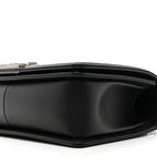 Caviar Quilted Medium Boy Flap Black