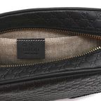 Microguccissima Mini Bree Messenger Bag Black