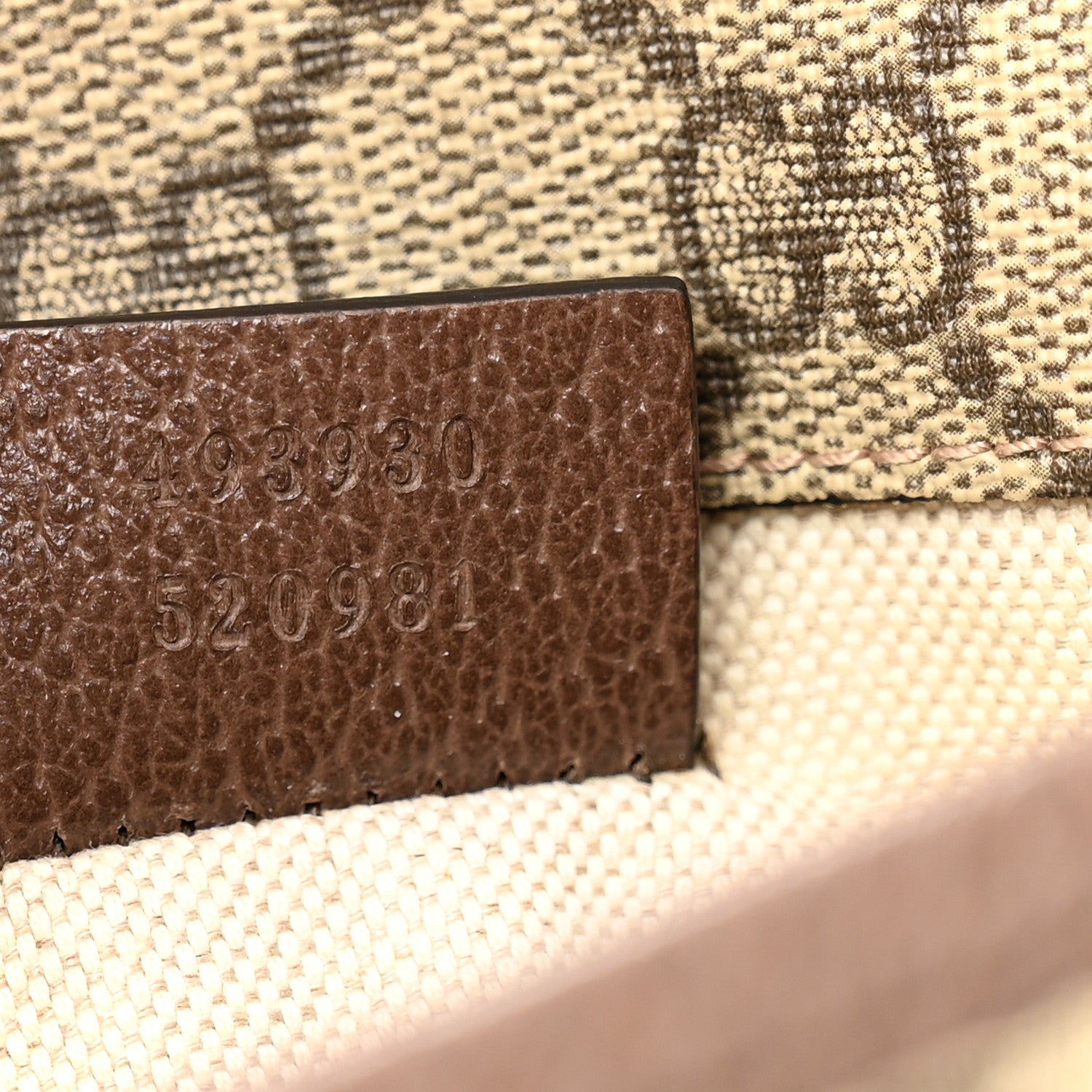 GG Supreme Monogram Neo Vintage Web Belt Bag Brown