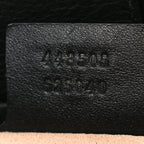 Calfskin Matelasse Studded Medium GG Marmont Tote Black