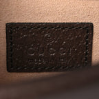 Monogram Jumbo GG Textured Dollar Calfskin Embroidered Super Mini Dionysus Shoulder Bag Camel Ebony New Acero Multicolor