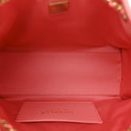 Suede Quilted Mini Chanel 25 Handbag Pink