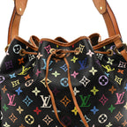 Monogram Multicolor Petit Noe Black