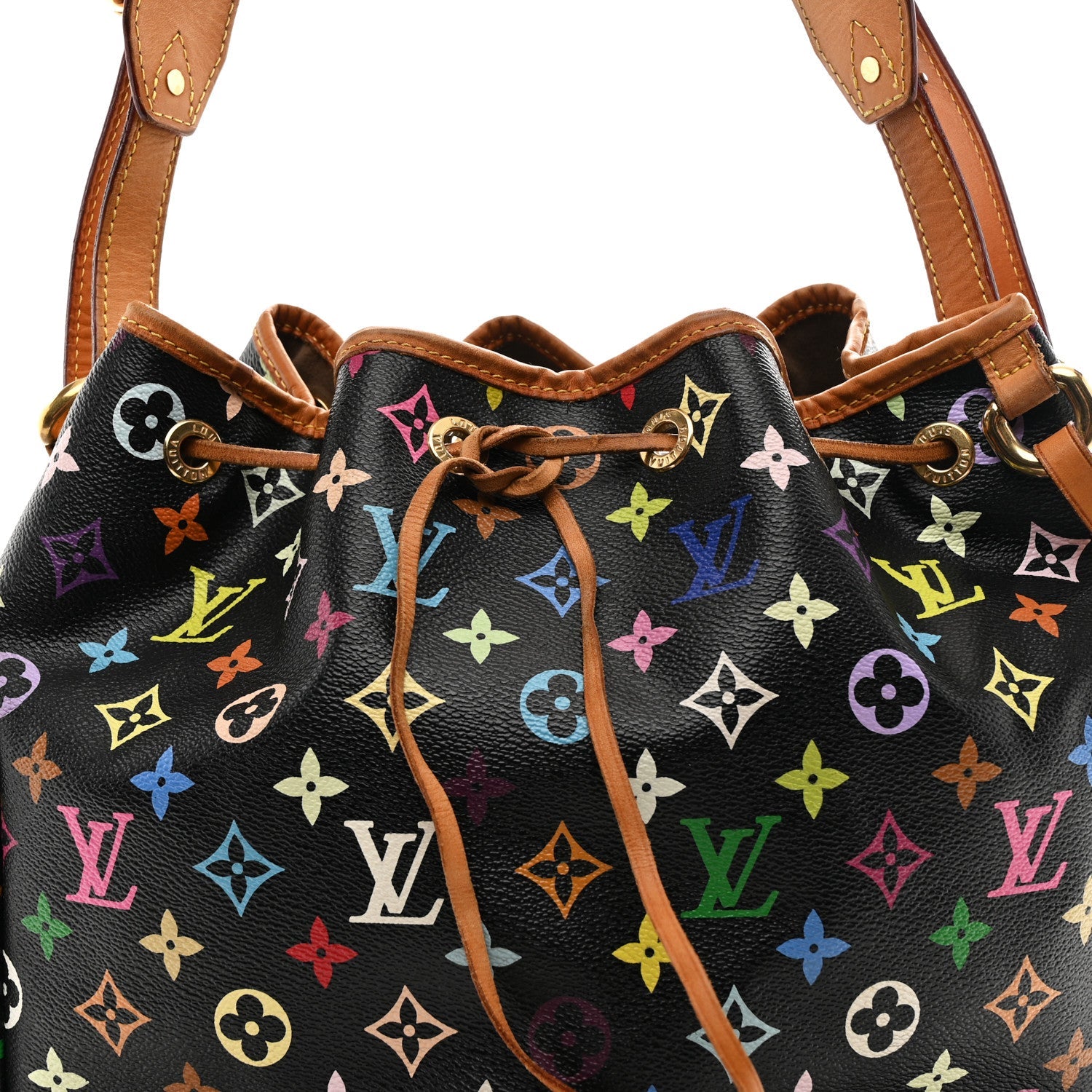 Monogram Multicolor Petit Noe Black