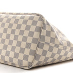 Damier Azur Neo Neverfull MM Rose Ballerine