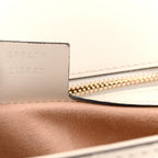 Guccissima Medium Padlock Shoulder Bag Mystic White
