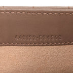 Calfskin Matelasse Mini Pearly GG Marmont Chain Wallet Porcelain Rose