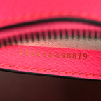 GG Supreme Monogram Textured Dollar Calfskin Web Ophidia Small Crossbody Bag Beige Ebony Fuchsia